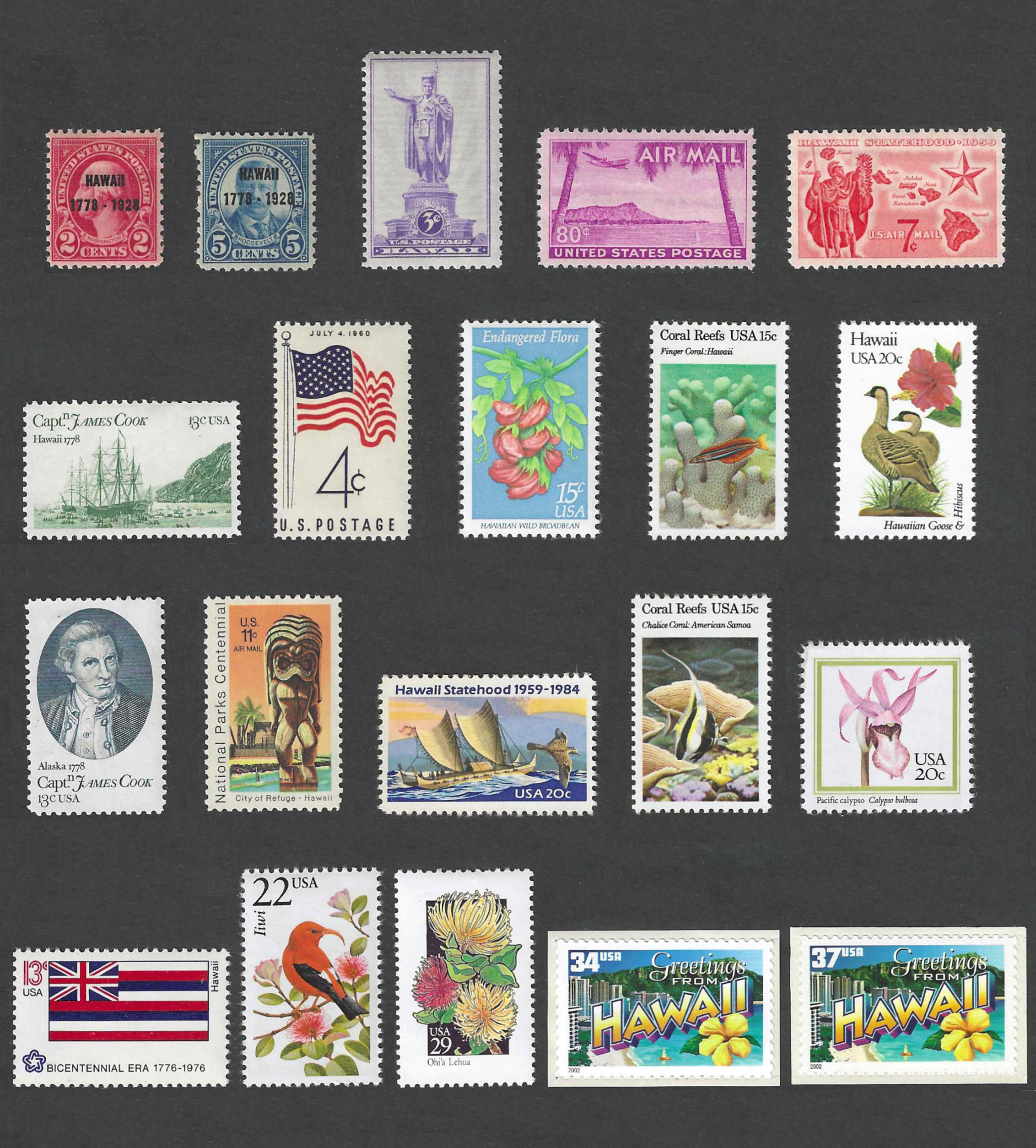 interview 5 hawaii themed us stamps